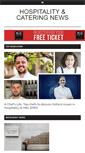 Mobile Screenshot of hospitalityandcateringnews.com